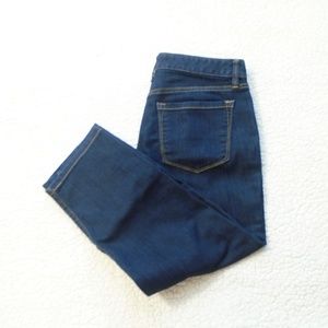 LOFT Curvy Crop Denim